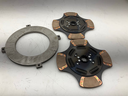 American WAS108925-82B 15.5'' X 2'' EZ Touch Clutch Kit, Ceramic Disk, 4 Paddle