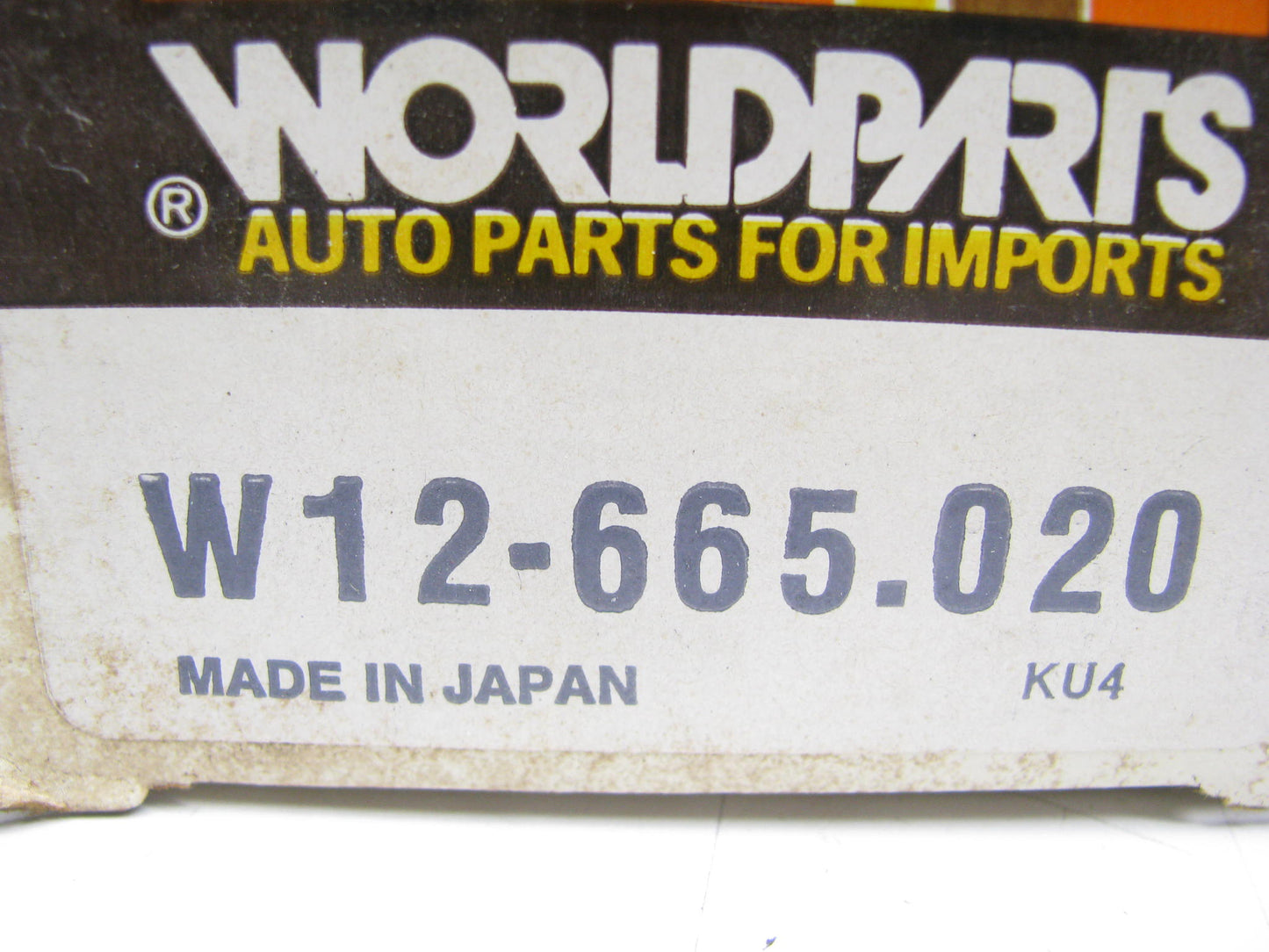 Worldparts W12-665-020 Engine Main Bearings .020'' For 1967-1970 Toyota 1.9L-L4