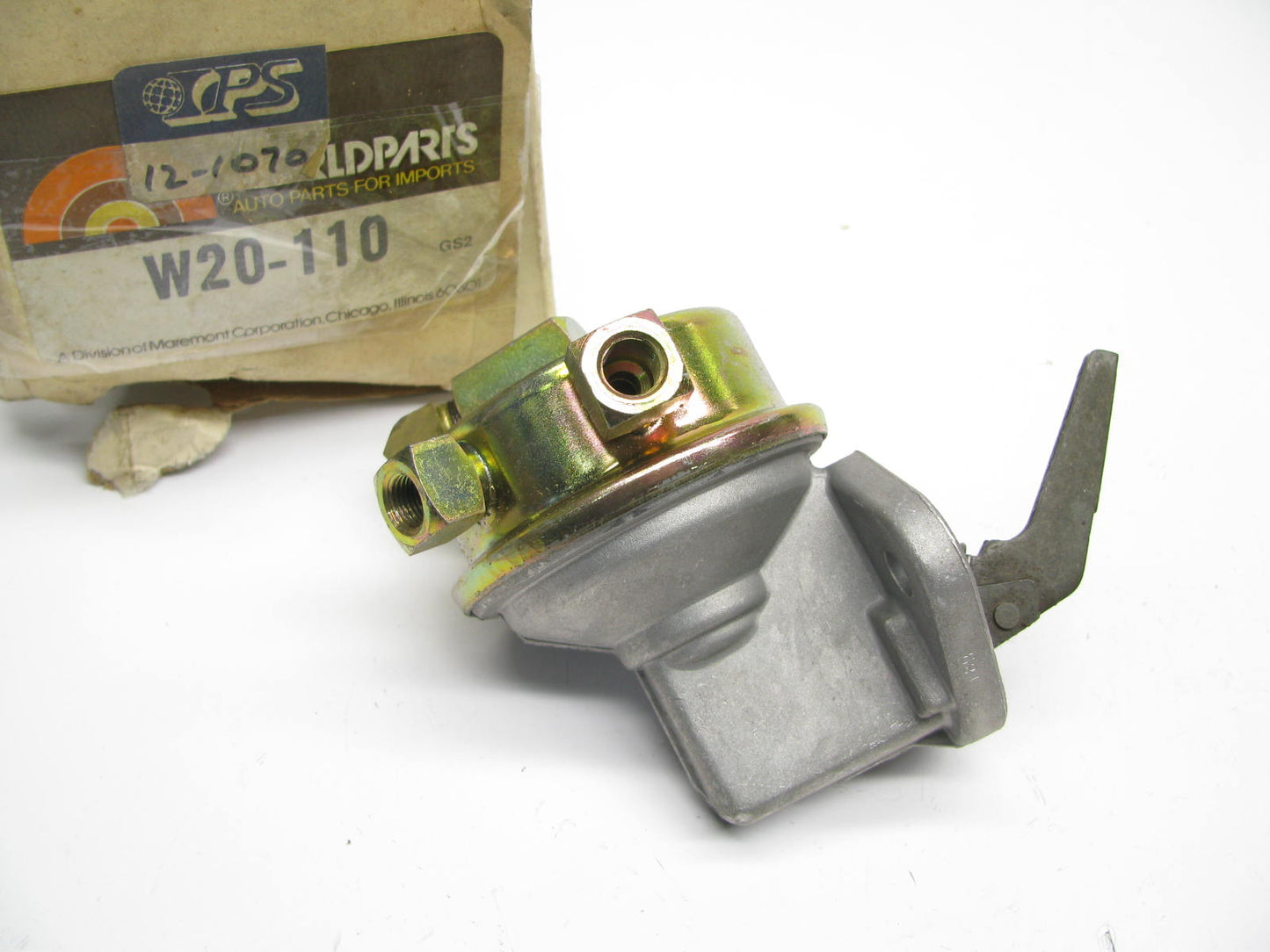 Worldparts W20-110 Mechanical Fuel Pump For 1971-1974 Toyota 8RC, 18RC