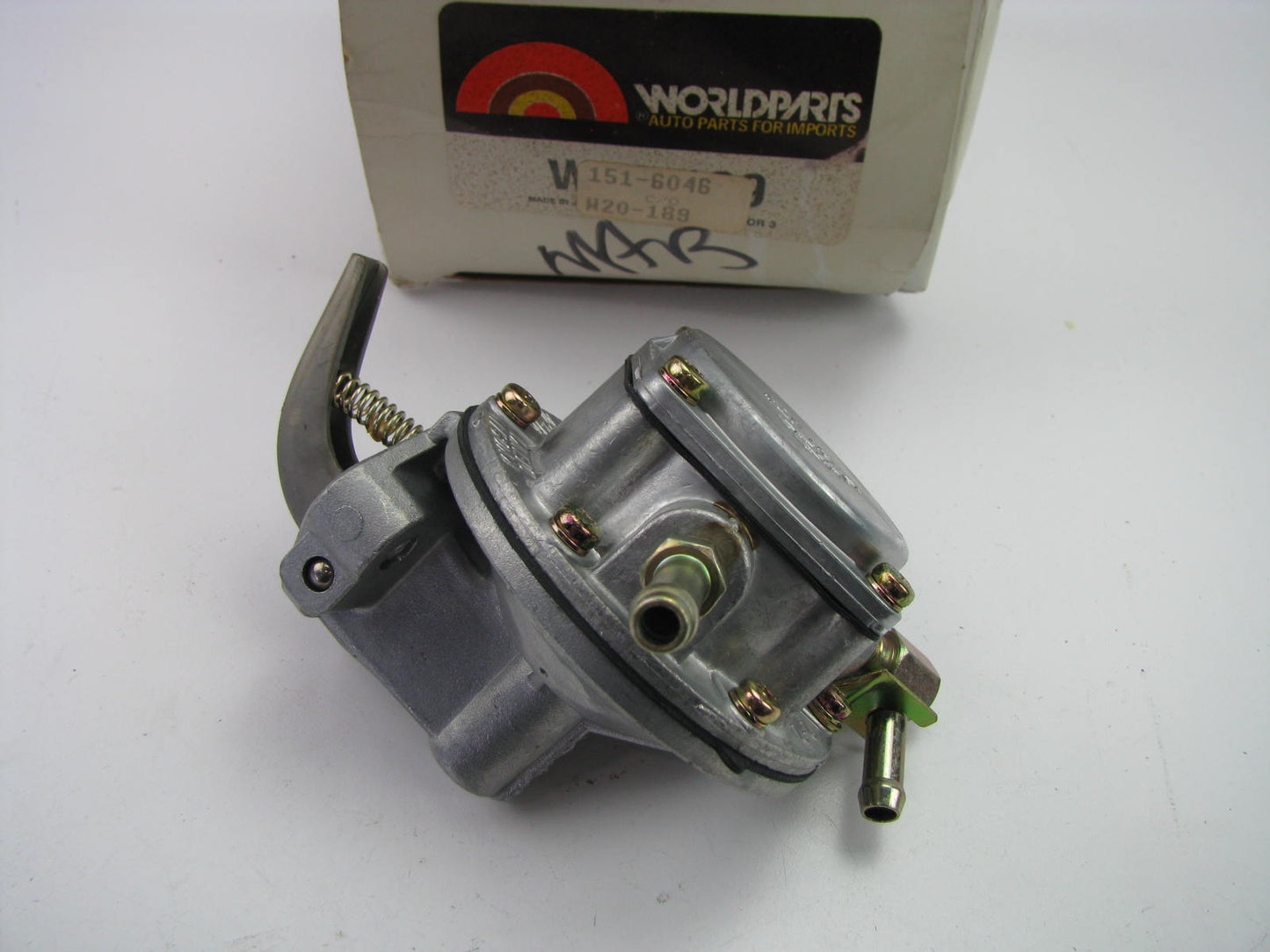 Worldparts W20-189 NIKKI Mechanical Fuel Pump 1973 Toyota Celica 2.0L-L4