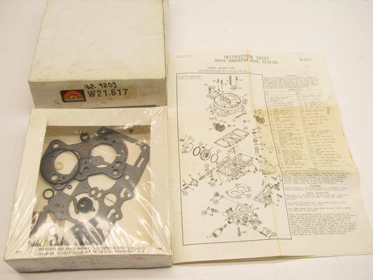 Worldparts W21-617 Carburetor Rebuild Kit 75-84 VW Z-2 Zenith 2-BBL 32/32-2B2