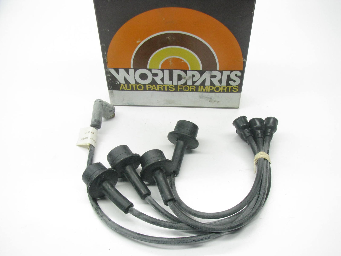 Worldparts W32-817 Ignition Spark Plug Wire Set 1969-79 Toyota Corolla 1.1L 1.2L