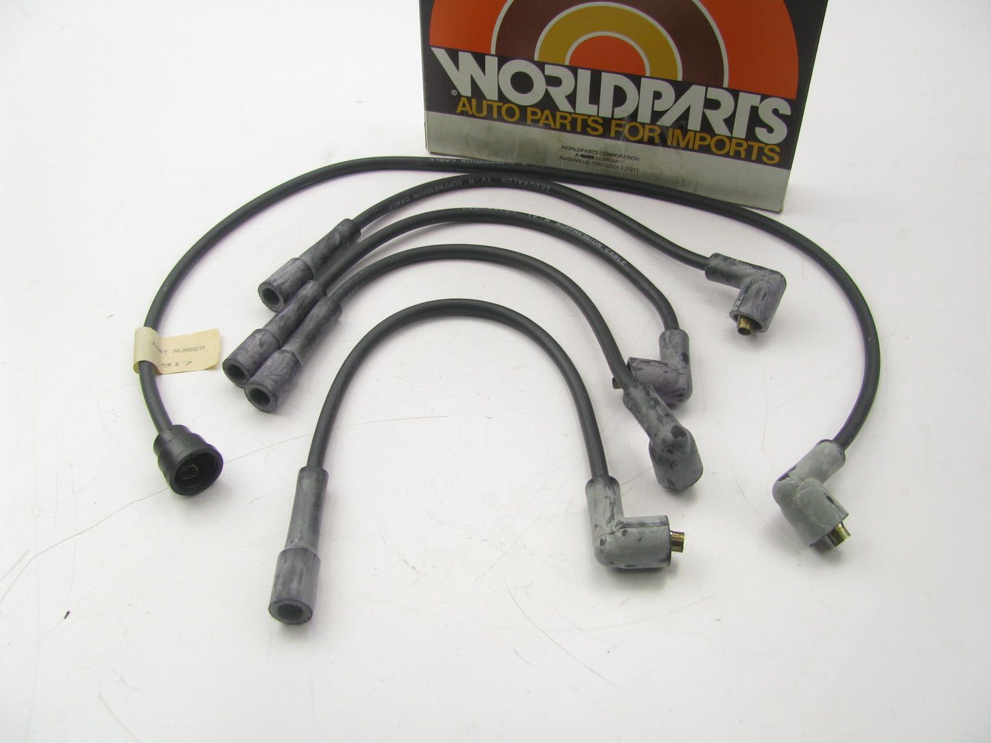 Worldparts W32-917 Ignition Spark Plug Wire Set For 1976-1981 Datsun 1.4L 1.5L