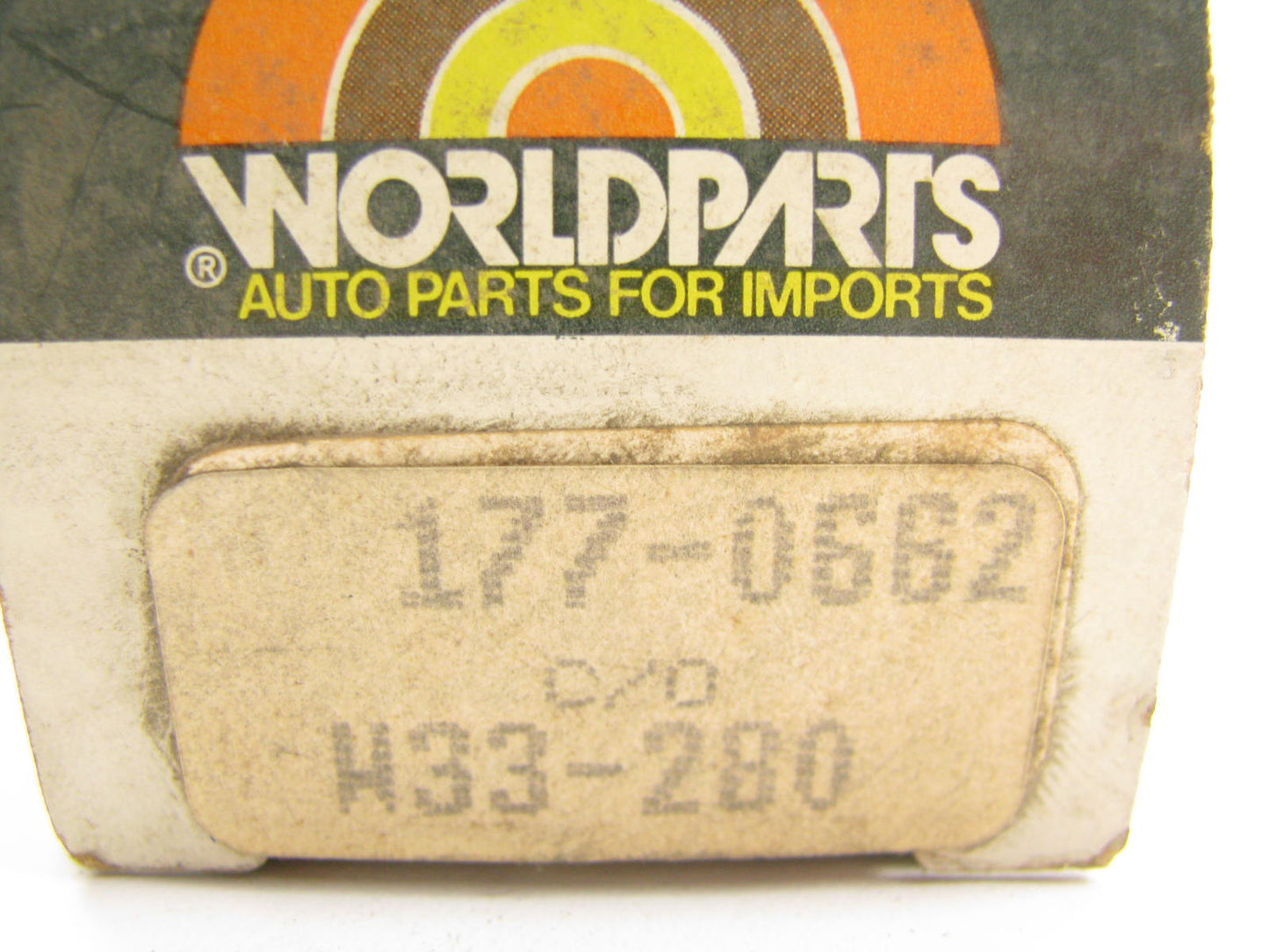 Worldparts W33-280 Voltage Regulator - 177-0662 23-00952