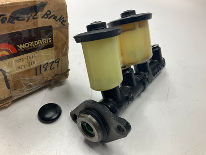 Worldparts W71-316 Brake Master Cylinder For 1978-1979 Toyota Corolla