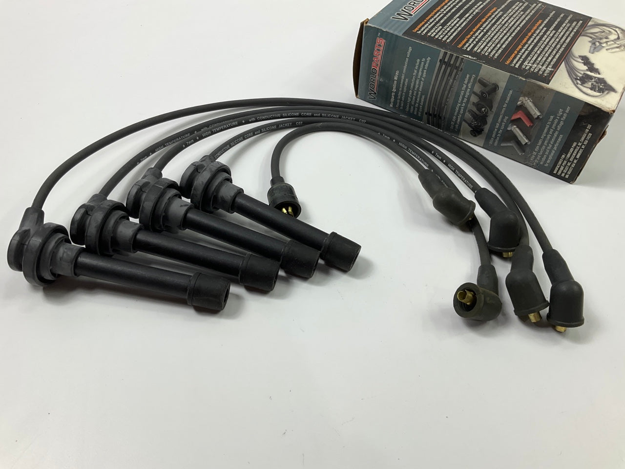 Worldparts WE1-227502 Ignition Spark Plug Wire Set