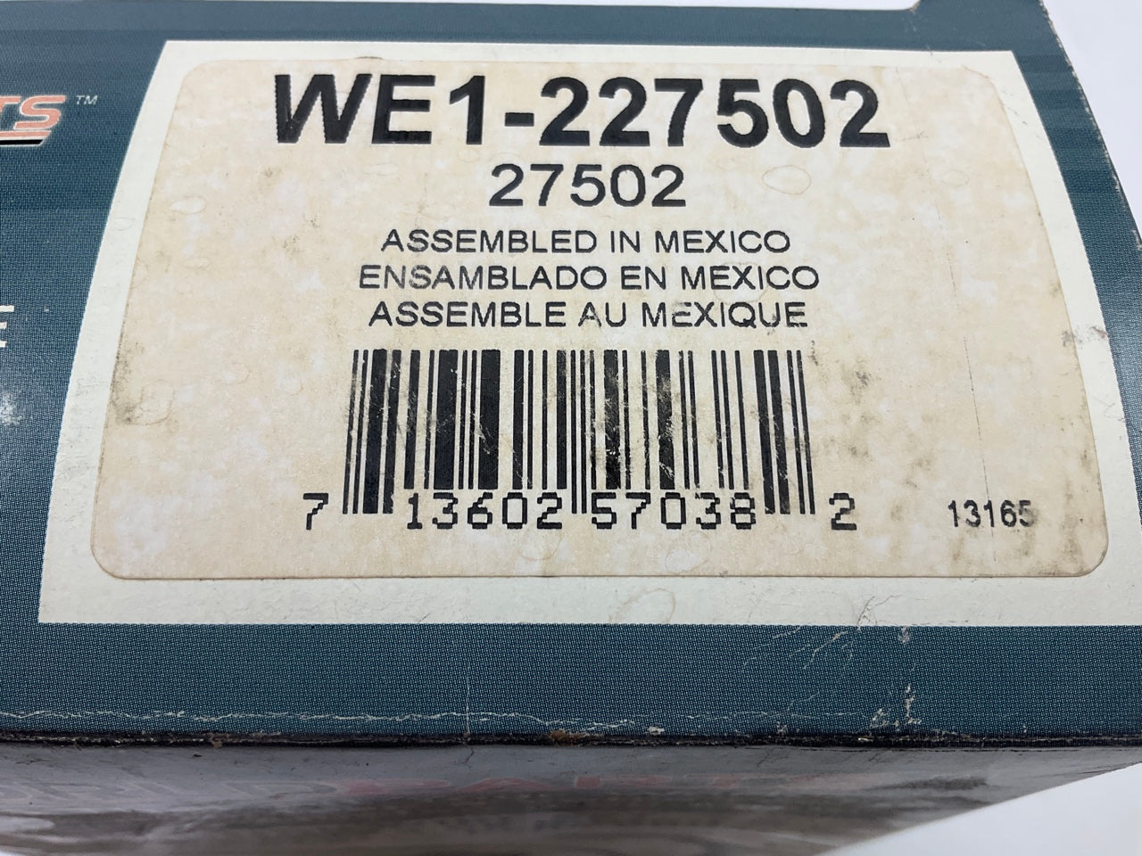 Worldparts WE1-227502 Ignition Spark Plug Wire Set