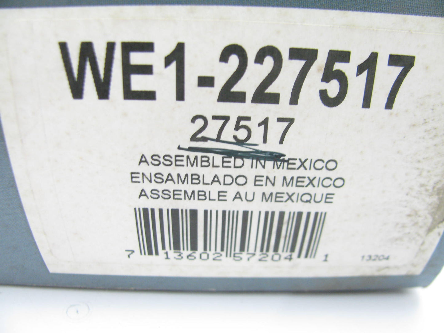 Spark Plug Wire Set WorldParts WE1-227517 for 92-96 Honda Prelude 2.3L-L4