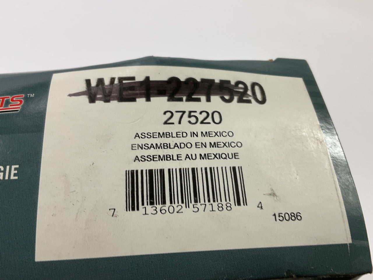 Worldparts WE1-227520 Ignition Spark Plug Wire Set