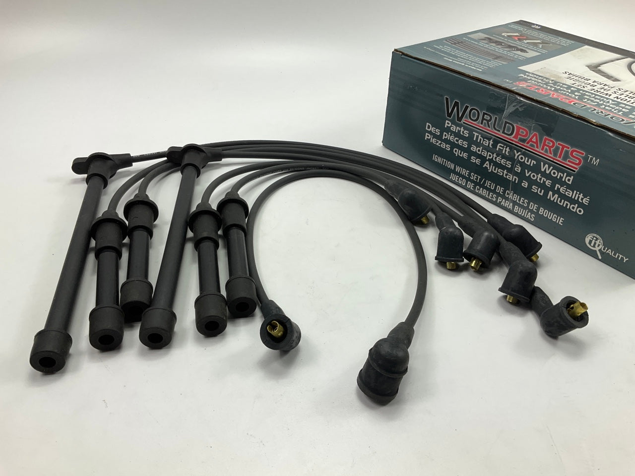 Worldparts WE1-227663 Ignition Spark Plug Wire Set For 1993-1998 Nissan Quest