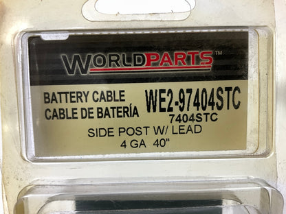 Worldparts WE2-97404STC Battery Cable - Battery To Switch, Positive