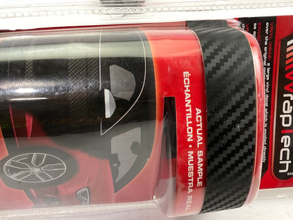 Alpena WrapTech 29211 Vinyl Wrap - Black Carbon Fiber, 6 X 84-Inches