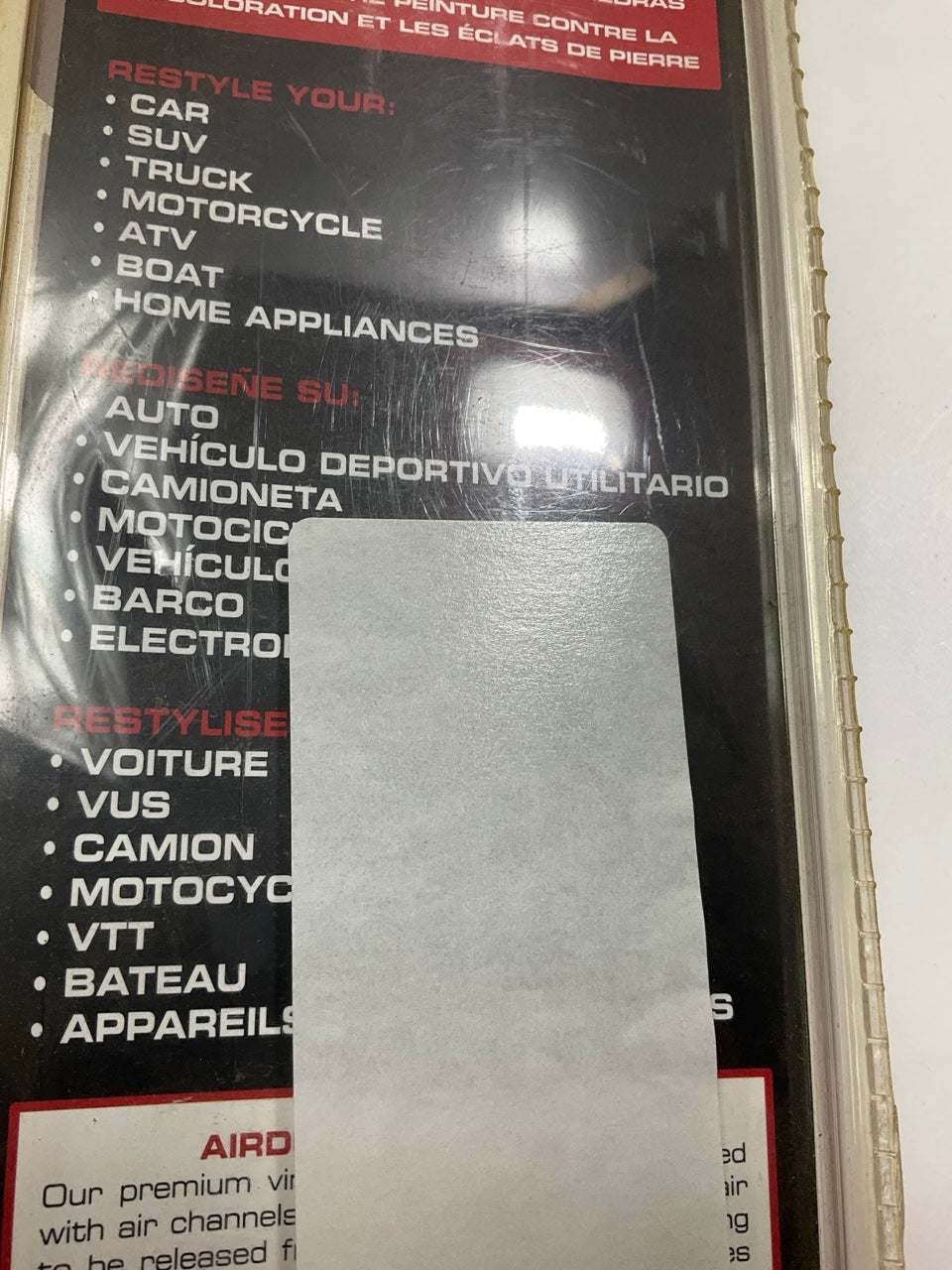 Alpena WrapTech 45521 Vinyl Wrap - Vortex - 20 X 48-Inches Roll
