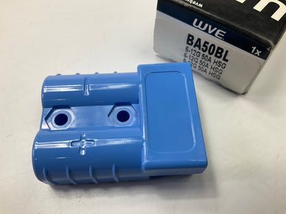 WVE BA50BL - 6-12g 50A Power Outlet Housing