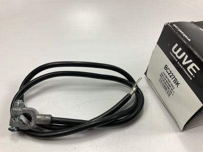WVE BC227BK Black 4-gauge Battery Cable, 48'' Long