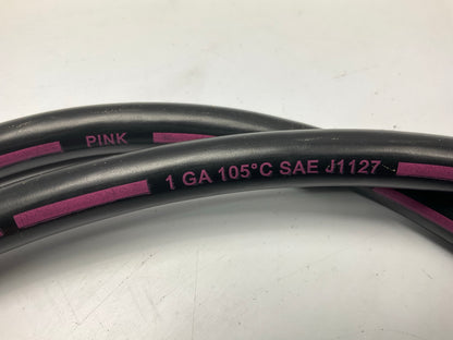 WVE BC249BK Black Top Post Battery Cable, 1 Gauge, 78'' Long