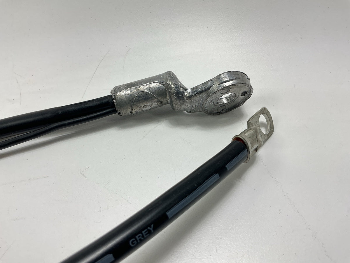 WVE BC257BK 4 Gauge 20 Inch Side Terminal Black Battery Cable With 12 Gauge Lead