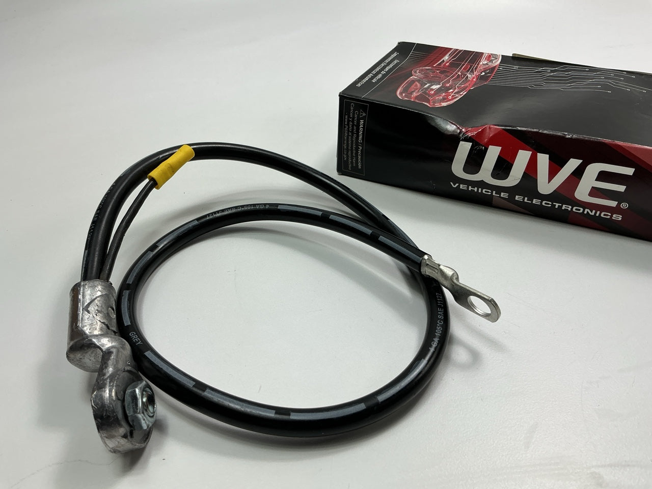 WVE BC259BK Negative 4 Gauge 30'' Battery Cable - 2000-2005 Toyota Tundra
