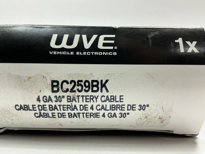 WVE BC259BK Negative 4 Gauge 30'' Battery Cable - 2000-2005 Toyota Tundra
