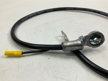 WVE BC260BK 4 Gauge, 35'' Side Terminal Black Battery Cable With 12 Gauge Lead