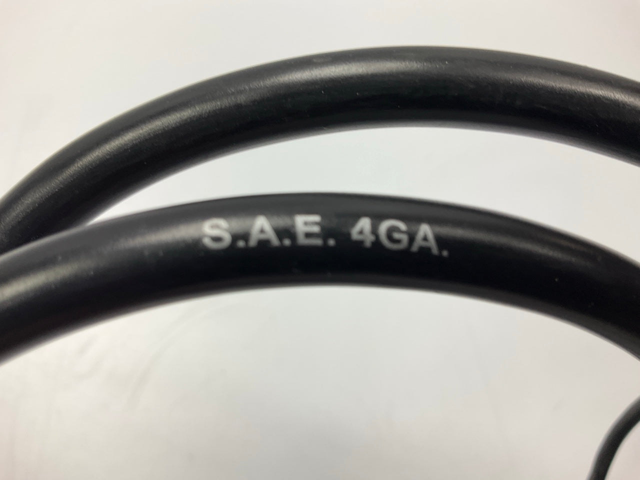 WVE BC263BK Black Side Post Battery Cable, 4 Gauge, 50'' Long