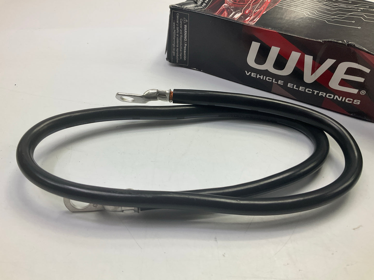 WVE BC271BK Switch To Starter Battery Cable 19'' Long, 6 Gauge