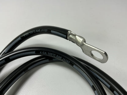 WVE BC273BK Black Battery Cable - 4 Gauge - 40'' Starter Cable
