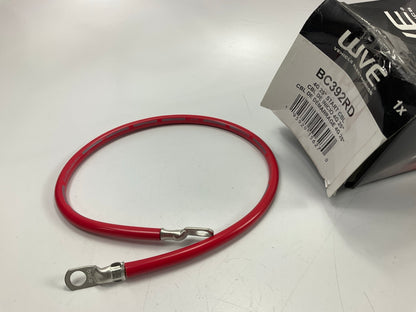 WVE BC392RD Battery Cable, Red, 4 Gauge, 25'' Long