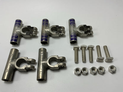 (5) WVE BT215N - 3/0 Negative Flag Battery Terminal