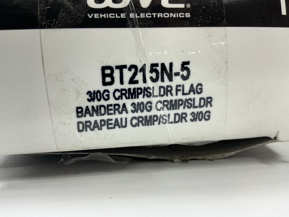 (5) WVE BT215N - 3/0 Negative Flag Battery Terminal