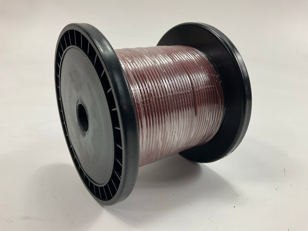 WVE WR23BR-100 - 8 Gauge Brown Primary Wire, 100 Feet
