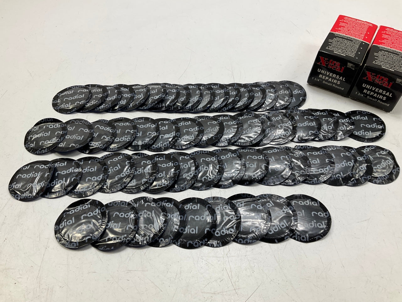 60 PACK X-tra Seal 11-321 1-3/4'' Small Round Universal Radial Tire Repair Patch