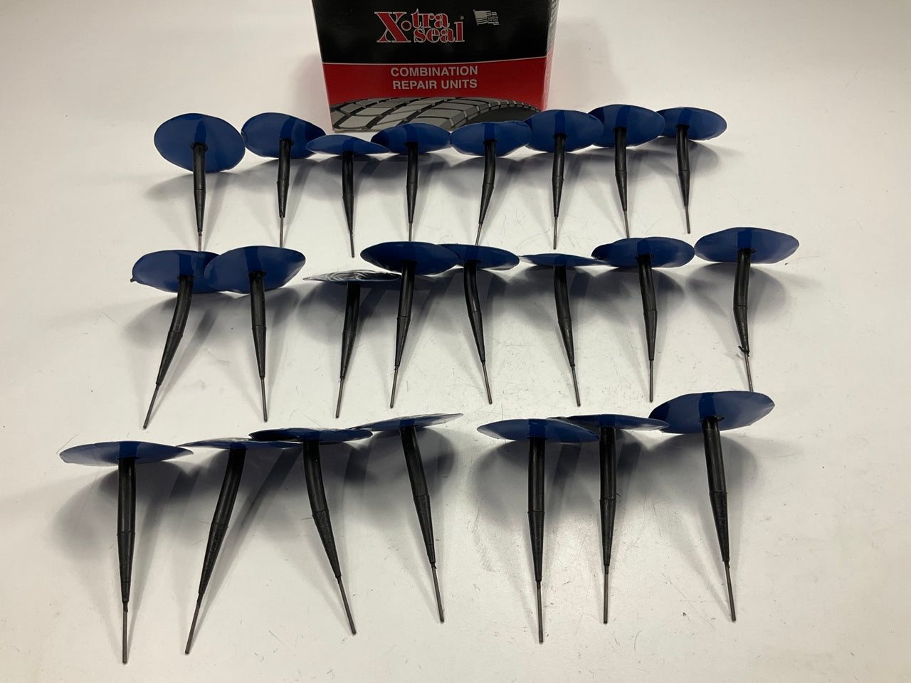 X-tra Seal 13-673 Medium 2-1/8'' X 1/4'' Tire Patch Plug, Lead Wire - PACK OF 23