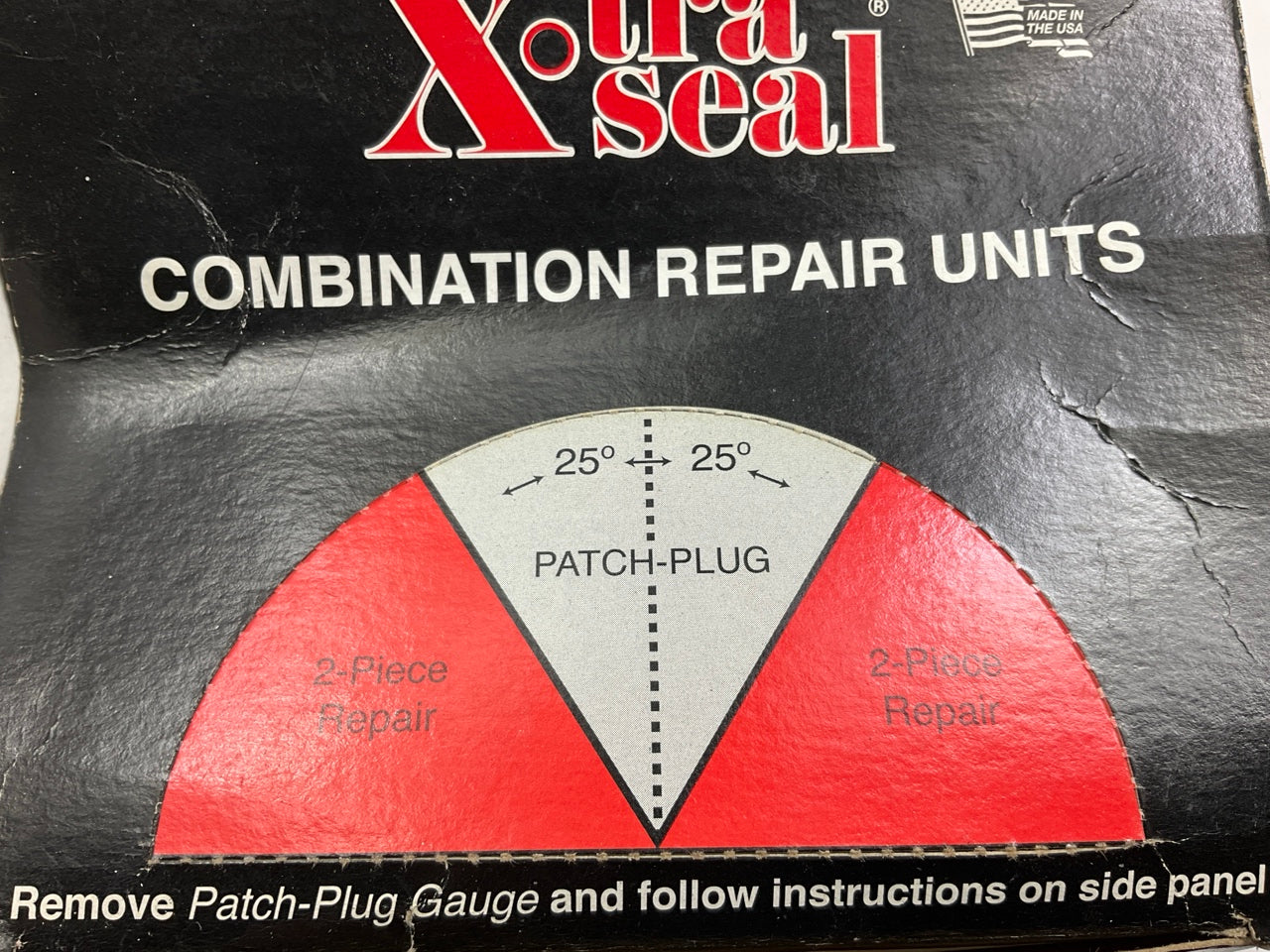 X-tra Seal 13-673 Medium 2-1/8'' X 1/4'' Tire Patch Plug, Lead Wire - PACK OF 24