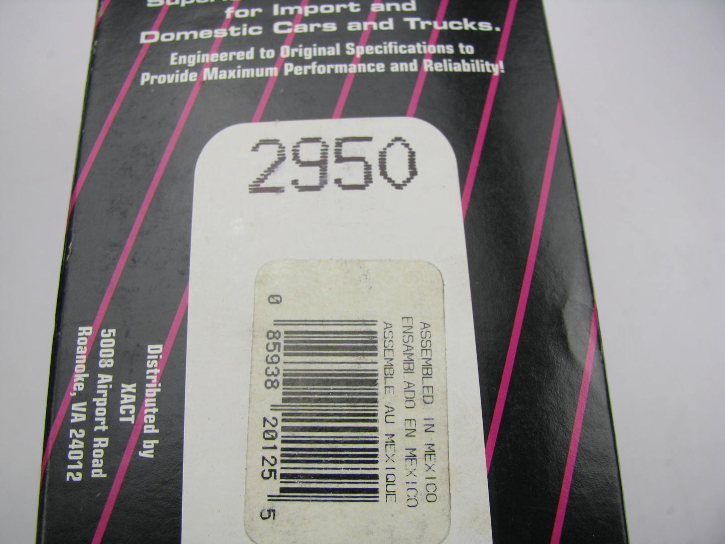 Xact 2950 Ignition Spark Plug Wire Set - 1984-1987 Buick Olds Pontiac Chevy 2.5L