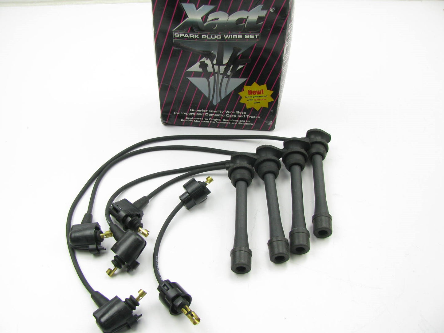 Xact 4539 Ignition Spark Plug Wire Set for 1991-1997 Toyota Previa 2.4L