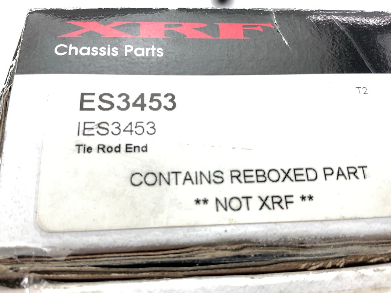 (2) XRF ES3453 Front Outer Steering Tie Rod End