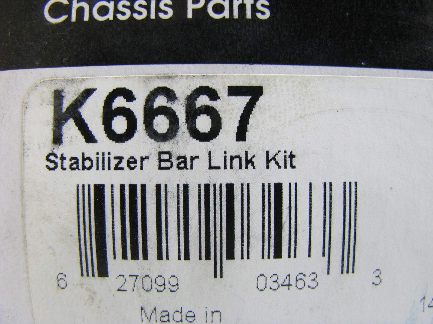 XRF K6667 Suspension Stabilizer Sway Bar Link Kit - Rear Right