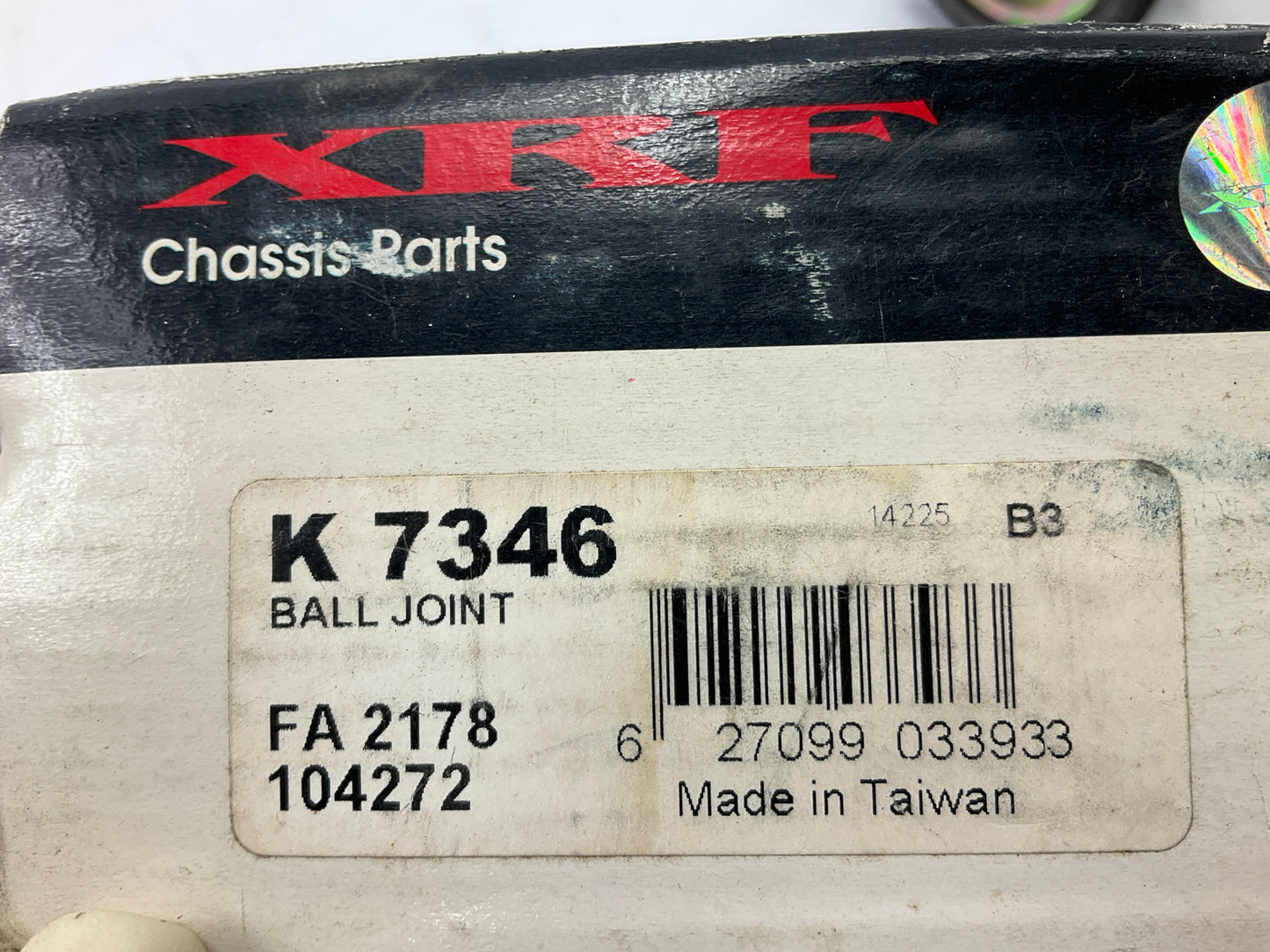 XRF K7346 Front/Rear Upper Ball Joint For 2001-2006 Chrysler Sebring, Stratus