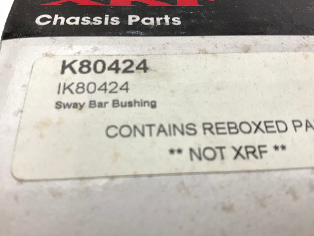 XRF K80424 Suspension Stabilizer Bar Bushing Kit - Rear