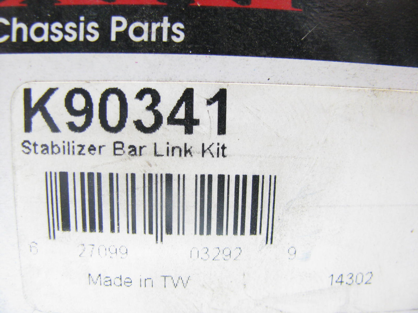 XRF K90341 Suspension Stabilizer Sway Bar Link Kit - Front Left