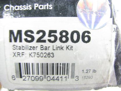 (2) XRF MS25806 Suspension Stabilizer Sway Bar Link Kits - Front