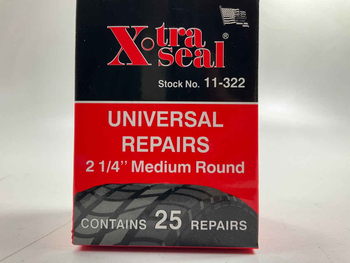 Xtra Seal 11-322 - 2-1/4'' Medium Round Tire Repair Patches - Box Of 25