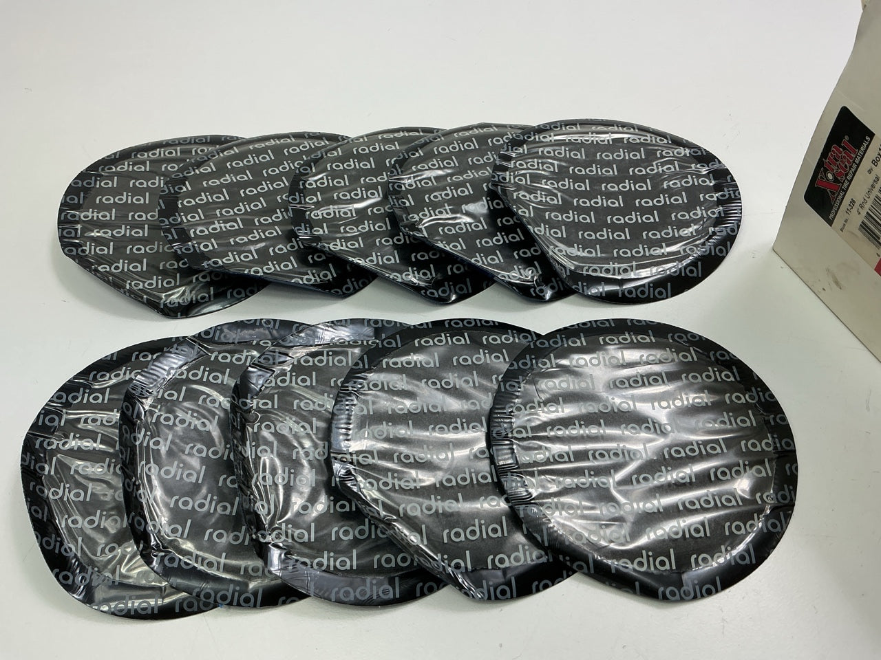 Xtra Seal 11-326 4'' Universal Round Tire Repair Patch - Pack Of 10