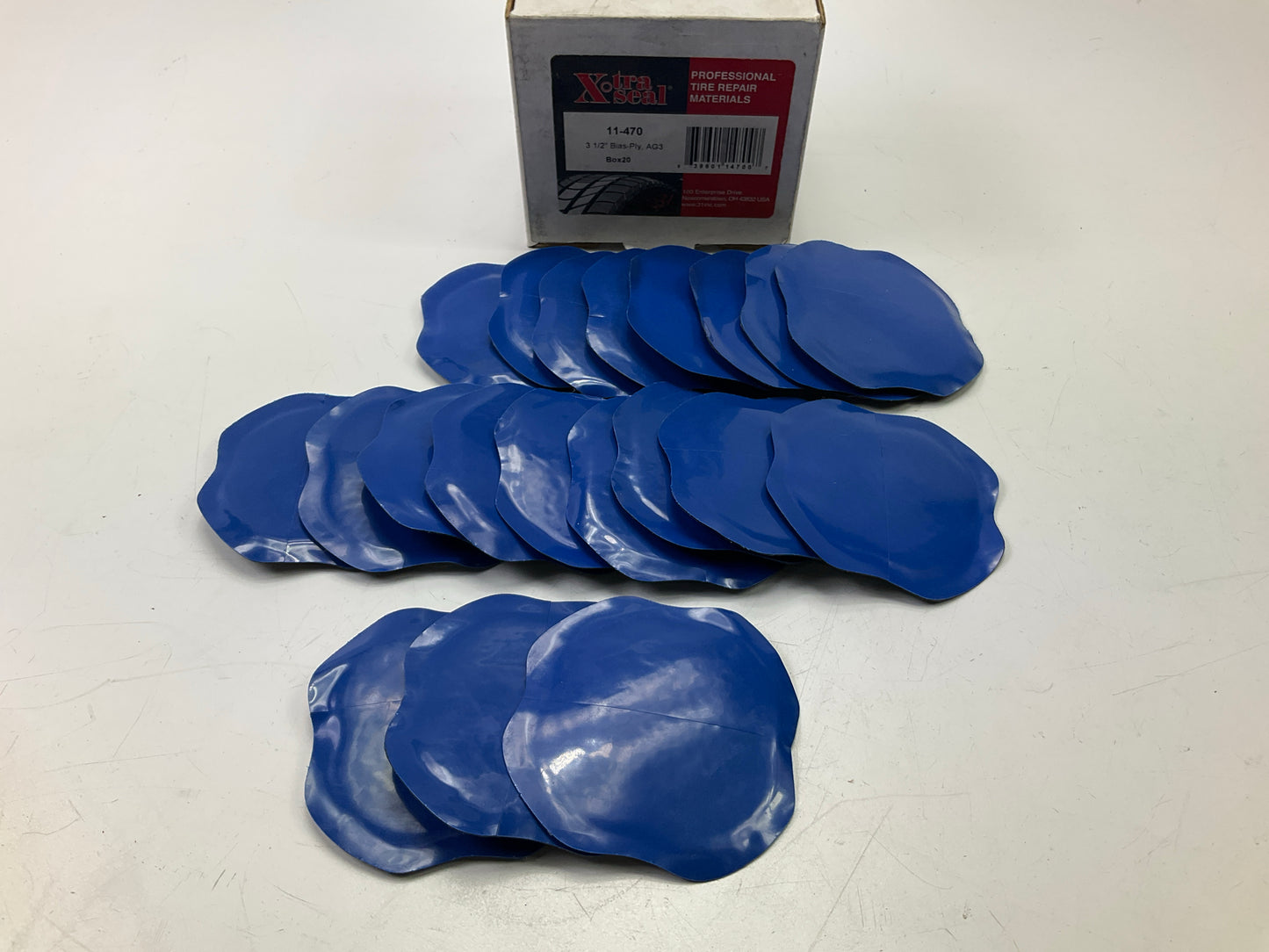 Xtra Seal 3-1/2'' AG3 2ply Bias Tire Agricultural Repair Patch AG3 - Box Of 20