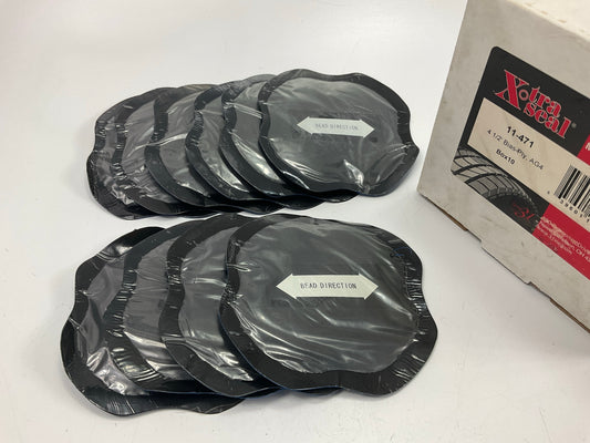 Xtra Seal 11-471 Tire Patch Repair 4-1/2'' (115mm) Bias-Ply AG4,  Pack Of 10