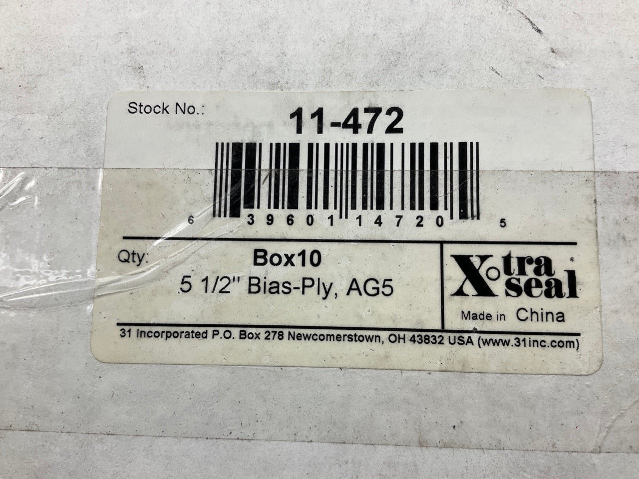 Box Of 10 - Xtra Seal 11-472 AG5 Bias Patch, 2 Ply - 5 1/2''