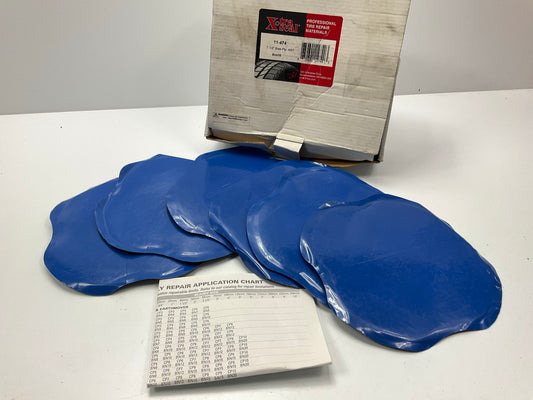 Xtra Seal AG7 Bias HEAVY DUTY Tire Patch, 4 Ply - 7-1/2'', Box Of 6 Patches