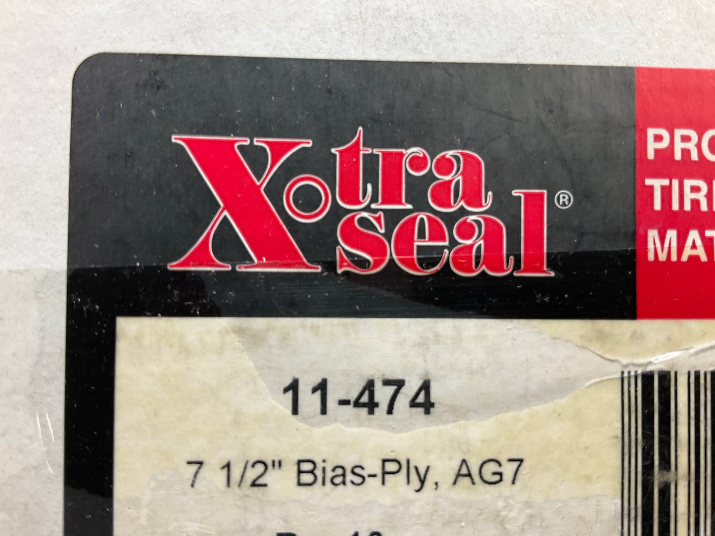 Box Of 9 Patches - Xtra Seal AG7 Bias HEAVY DUTY Tire Patch, 4 Ply - 7-1/2''