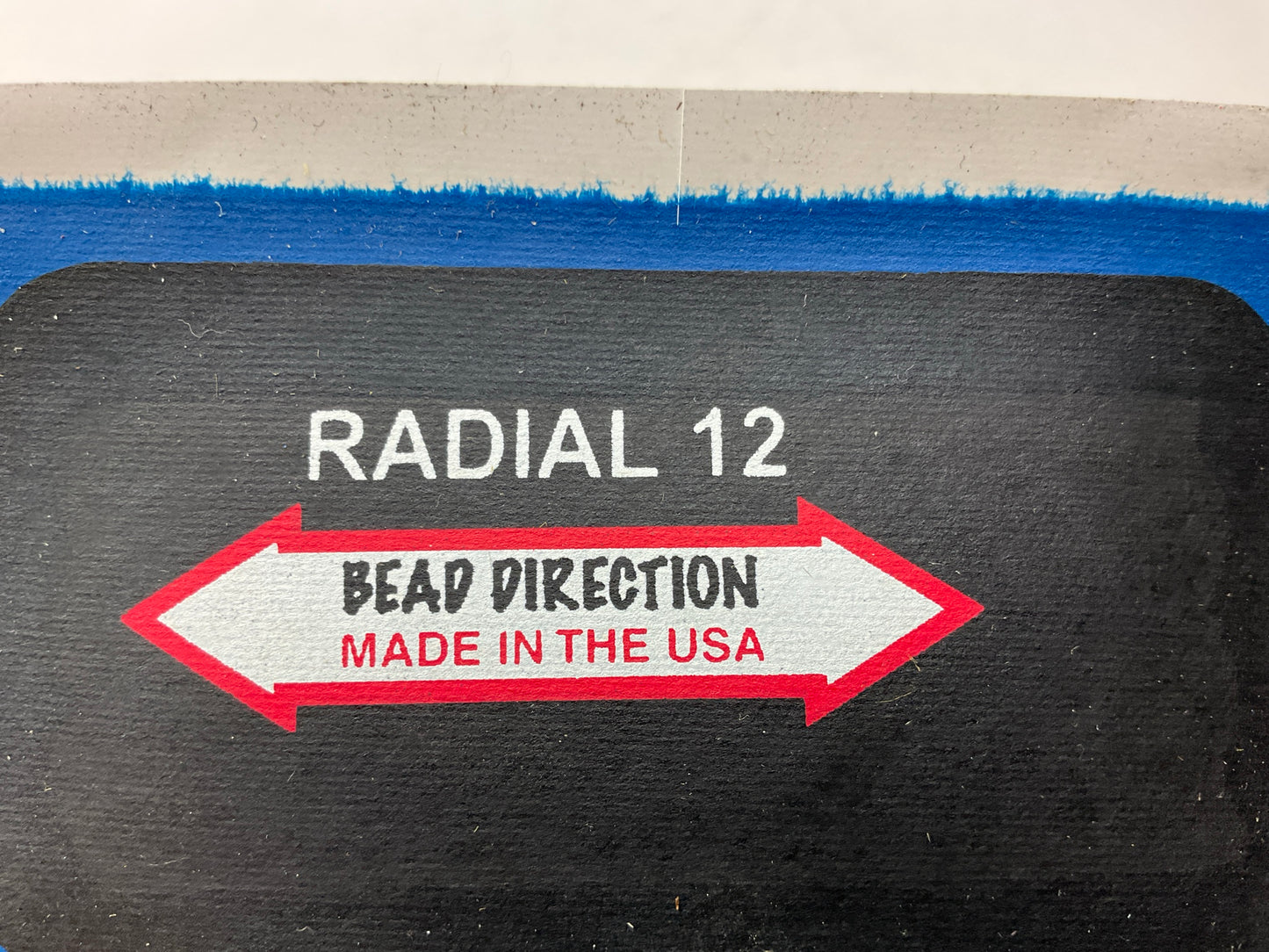 (10) X-tra Seal 11-712 2-1/4'' X 4'' Rubber Rectangle Radial Tire Repair Patch
